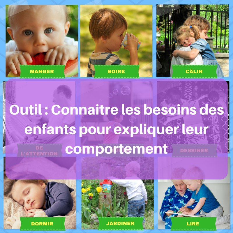 Outil Connaitre Les Besoins Des Enfants Pour Expliquer Leur Comportement