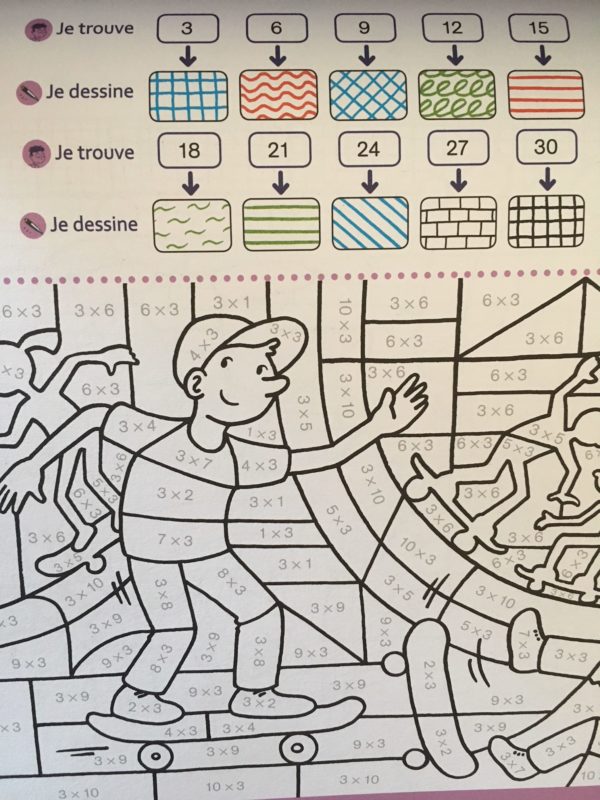 Coloriages magiques pour apprendre les tables d'addition et de