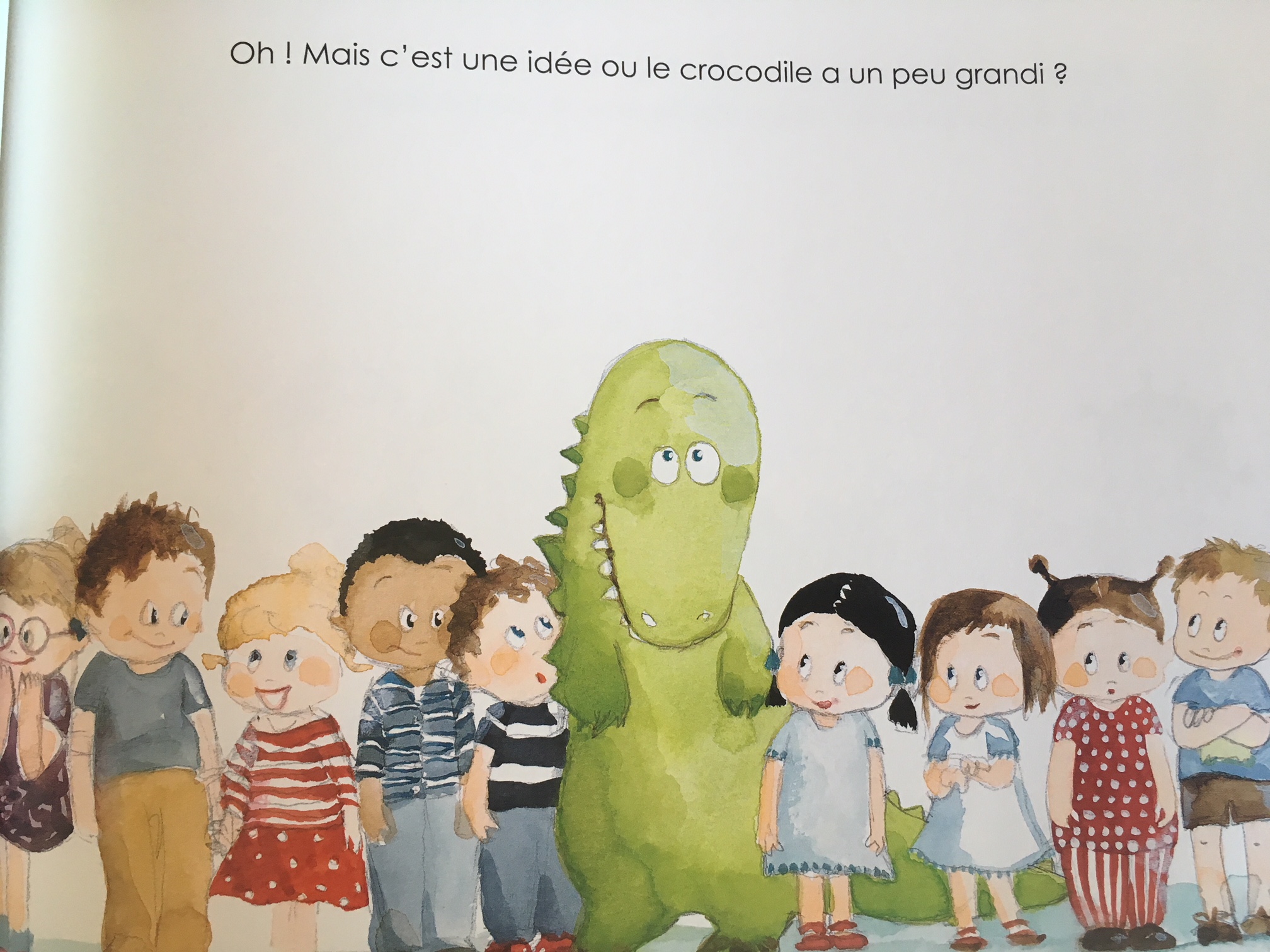 Le Crocodile De L Cole Apprendre A Fait Grandir M Me Un Crocodile