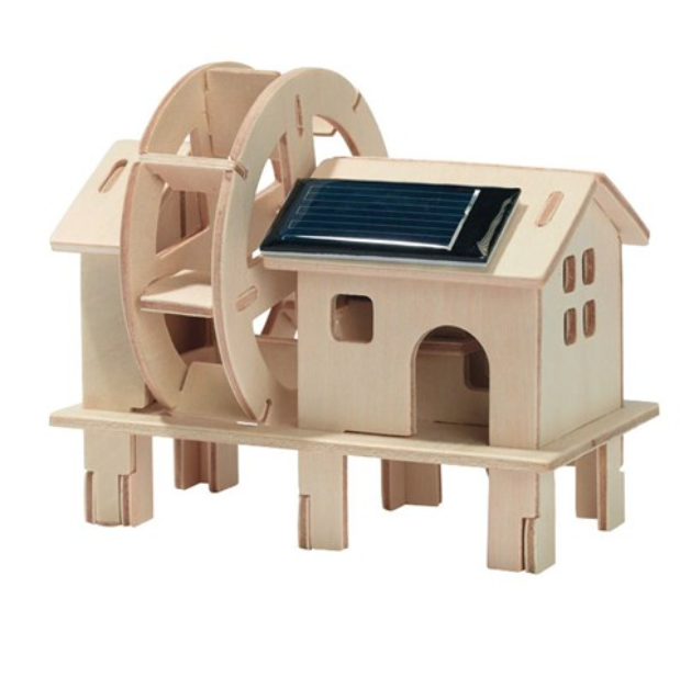 Moulin Solaire Hollandais - Jeu Maquette Solaire Bois