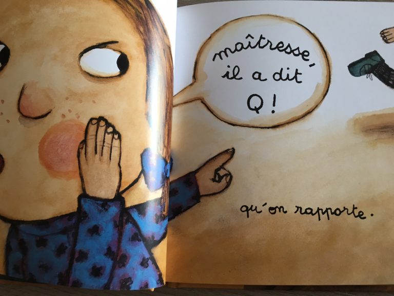 Moi j'adore, la maîtresse déteste : rappeler les règles de vie à l