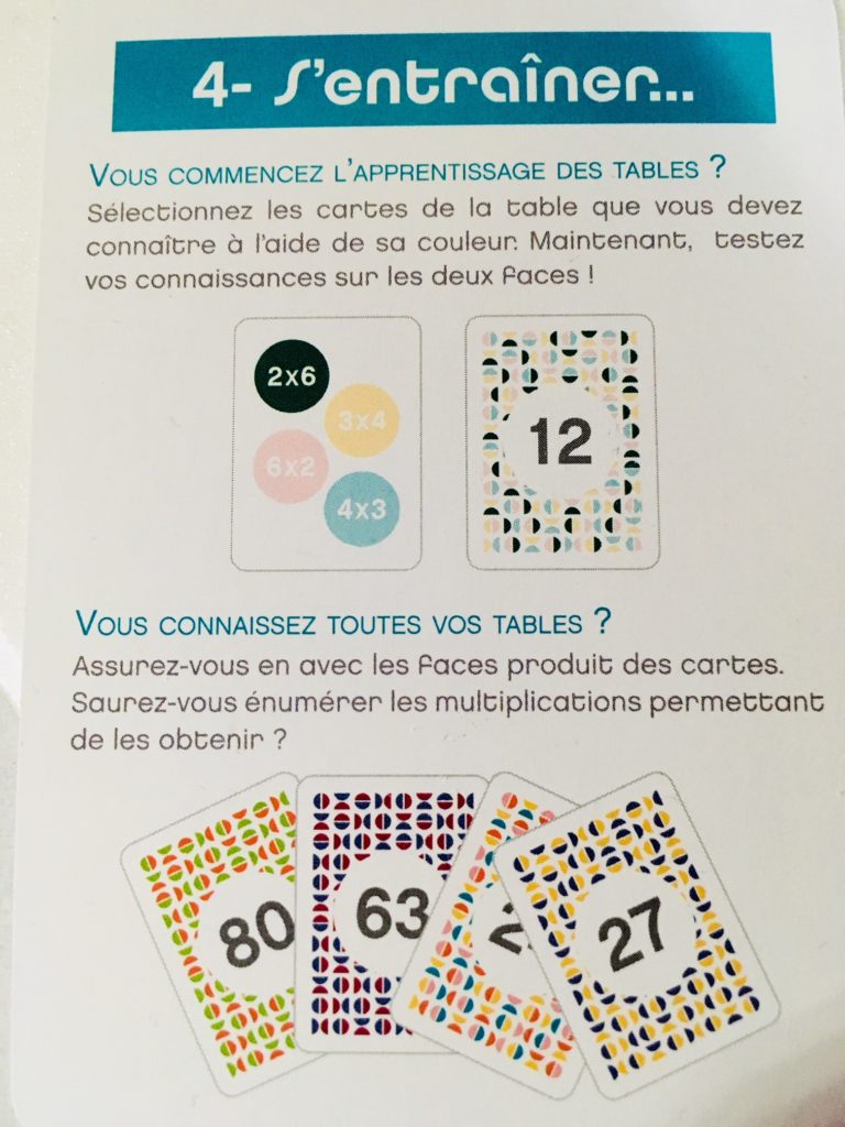 Objectif Multiplication : Un Jeu De Cartes Astucieux Pour Enfin Retenir ...