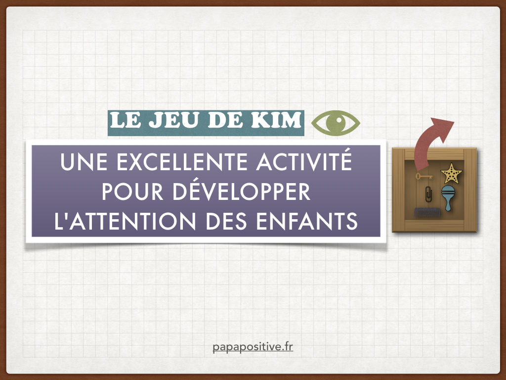 Le Jeu De Kim : Une Excellente Activité Pour Développer L'attention Des ...