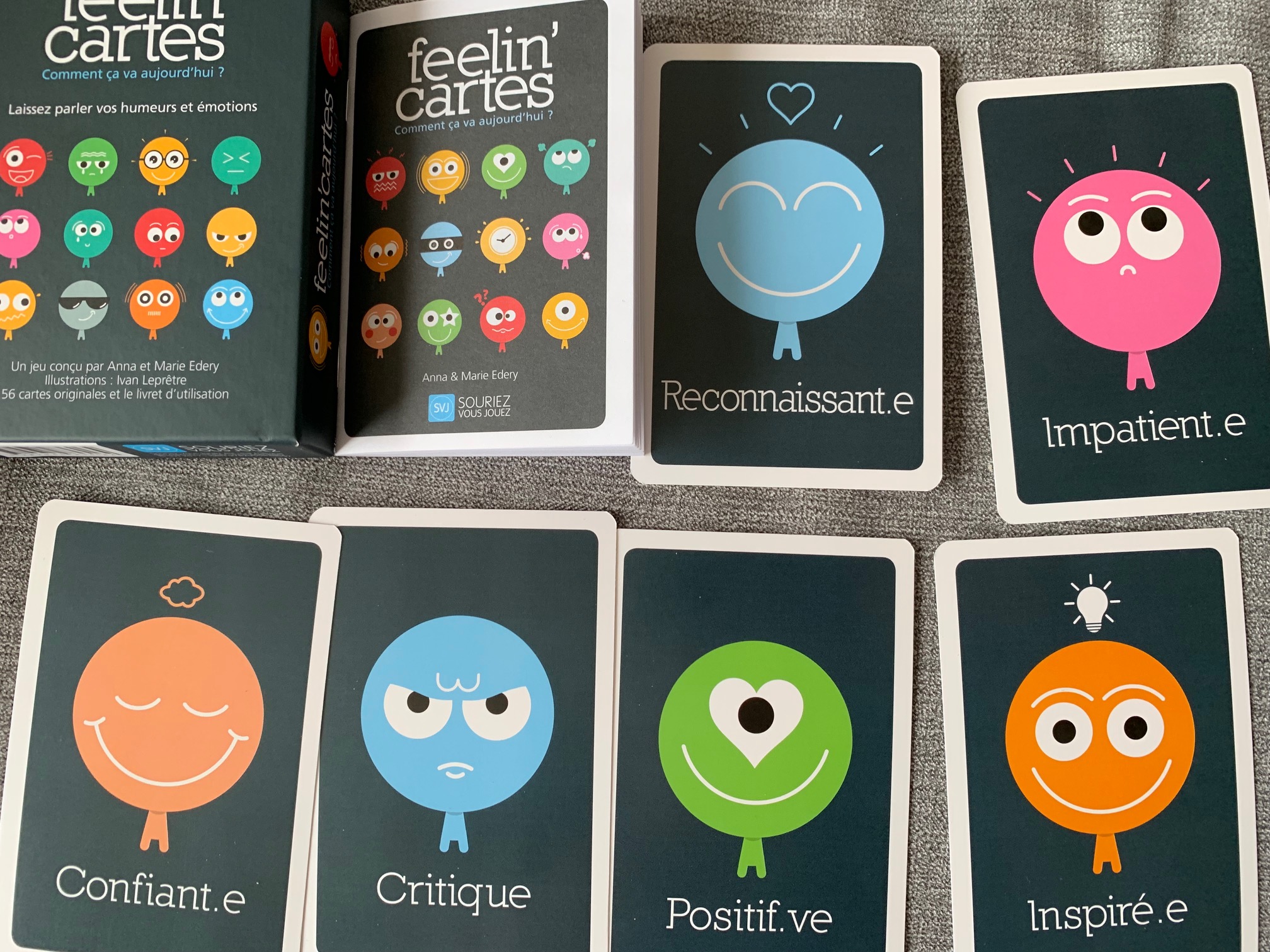 Feelin' Cartes ○ Jeux de cartes de SVM – Souriez Vous Jouez