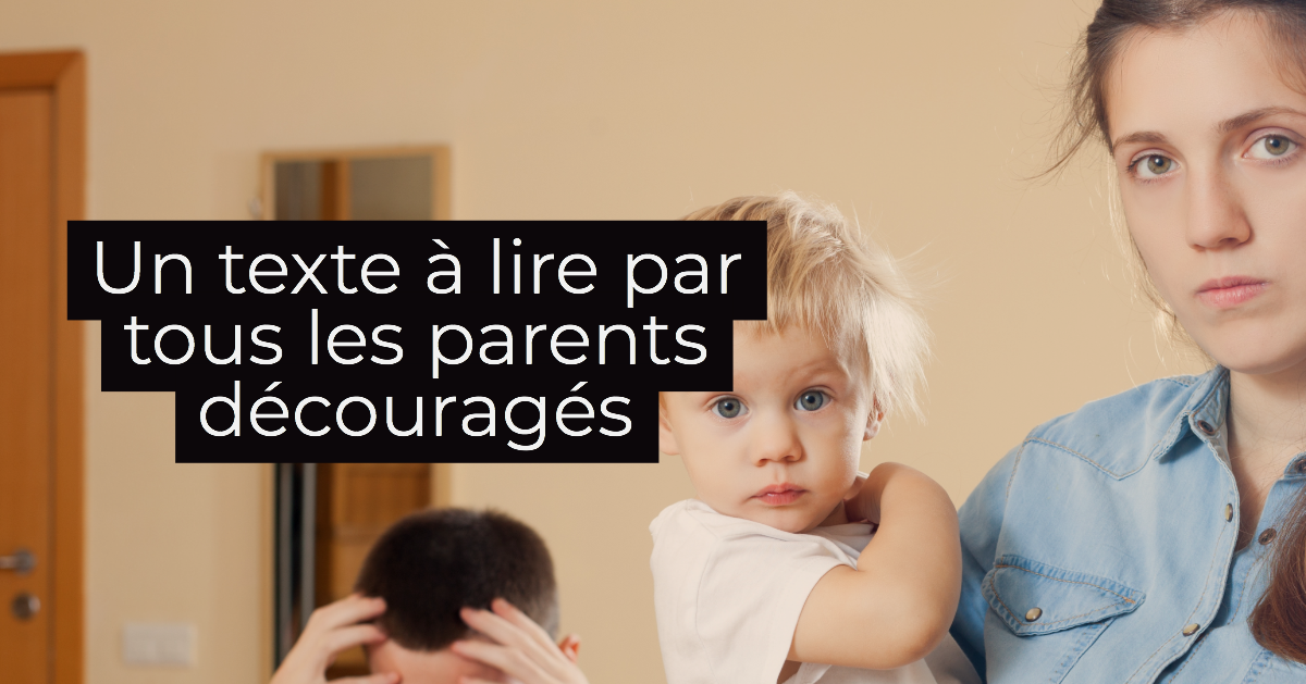 Le comportement des enfants est un message - Papa positive
