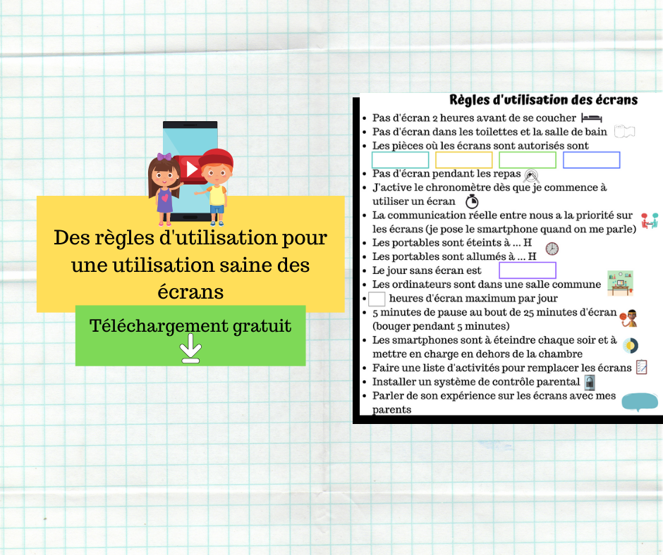 Des Regles D Utilisation Des Ecrans Telechargement Gratuit