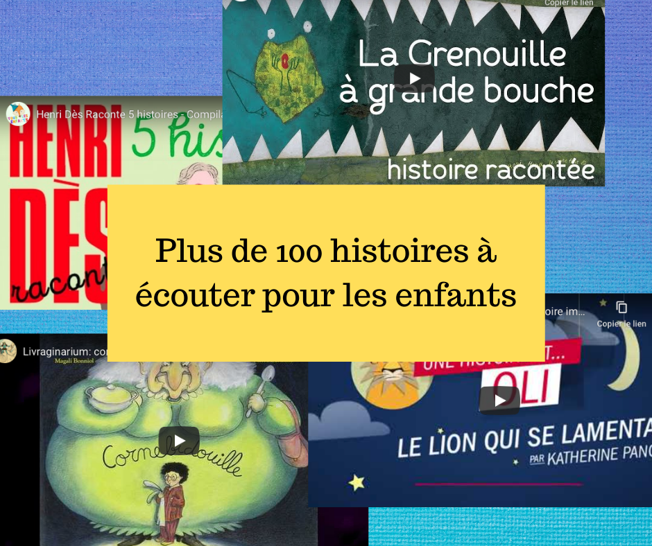 Plus de 100 histoires à écouter en famille