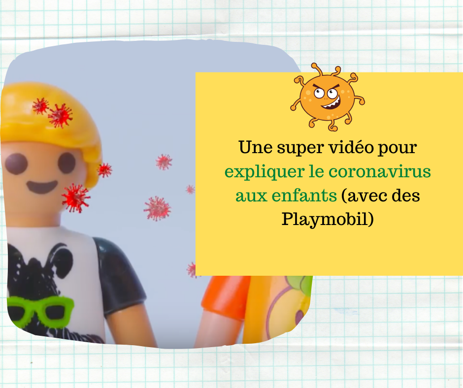 Une vidéo pour expliquer le coronavirus aux enfants (avec des Playmobil)