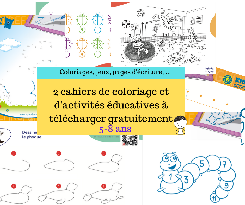 Cahiers De Coloriage Et D Activit S Ducatives T L Charger Gratuitement Papa Positive