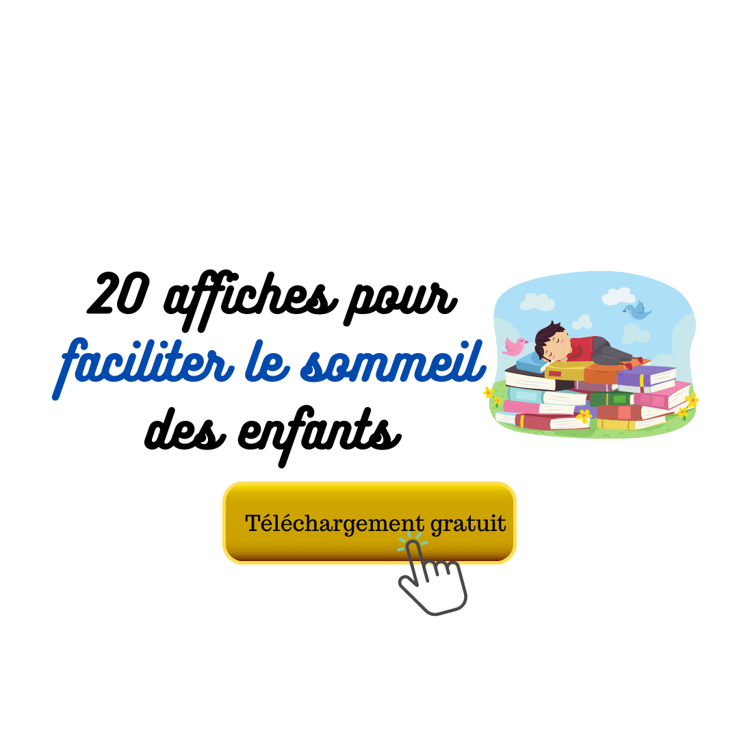 Affiches Pour Faciliter Le Sommeil Des Enfants