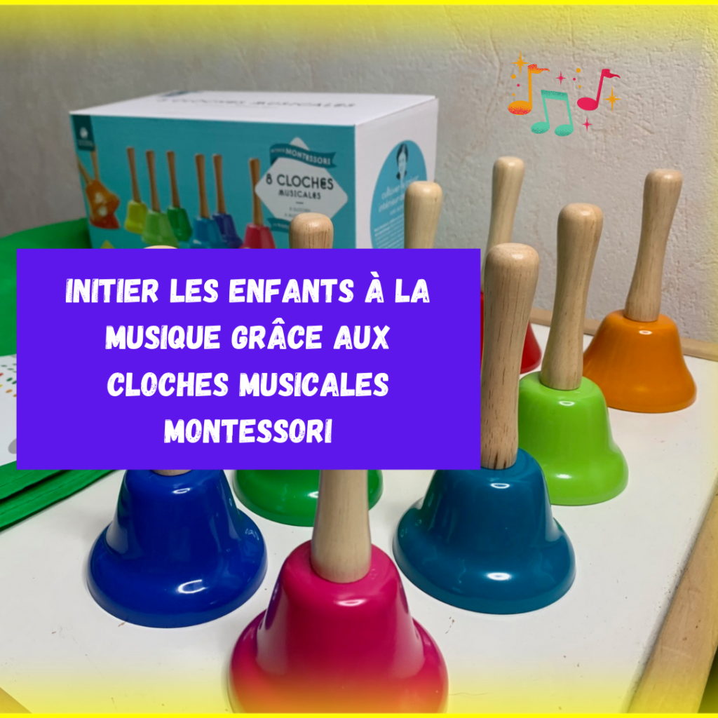 Lots de 8 cloches de musique Montessori - Boutique inspirée de la