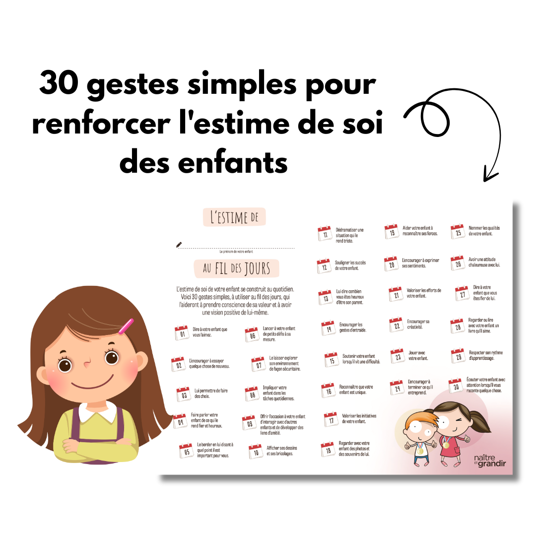 30 gestes simples pour renforcer l'estime de soi des enfants - Papa ...