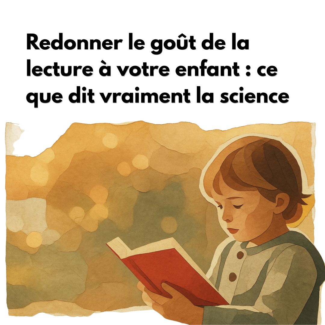 Redonner le goût de la lecture à votre enfant : ce que dit vraiment la ...